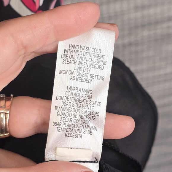 VTG Studio I Dress Women Plus Size 20W Sleeveless Floral Ruffle MOD 90s Coquette - Picture 6 of 11